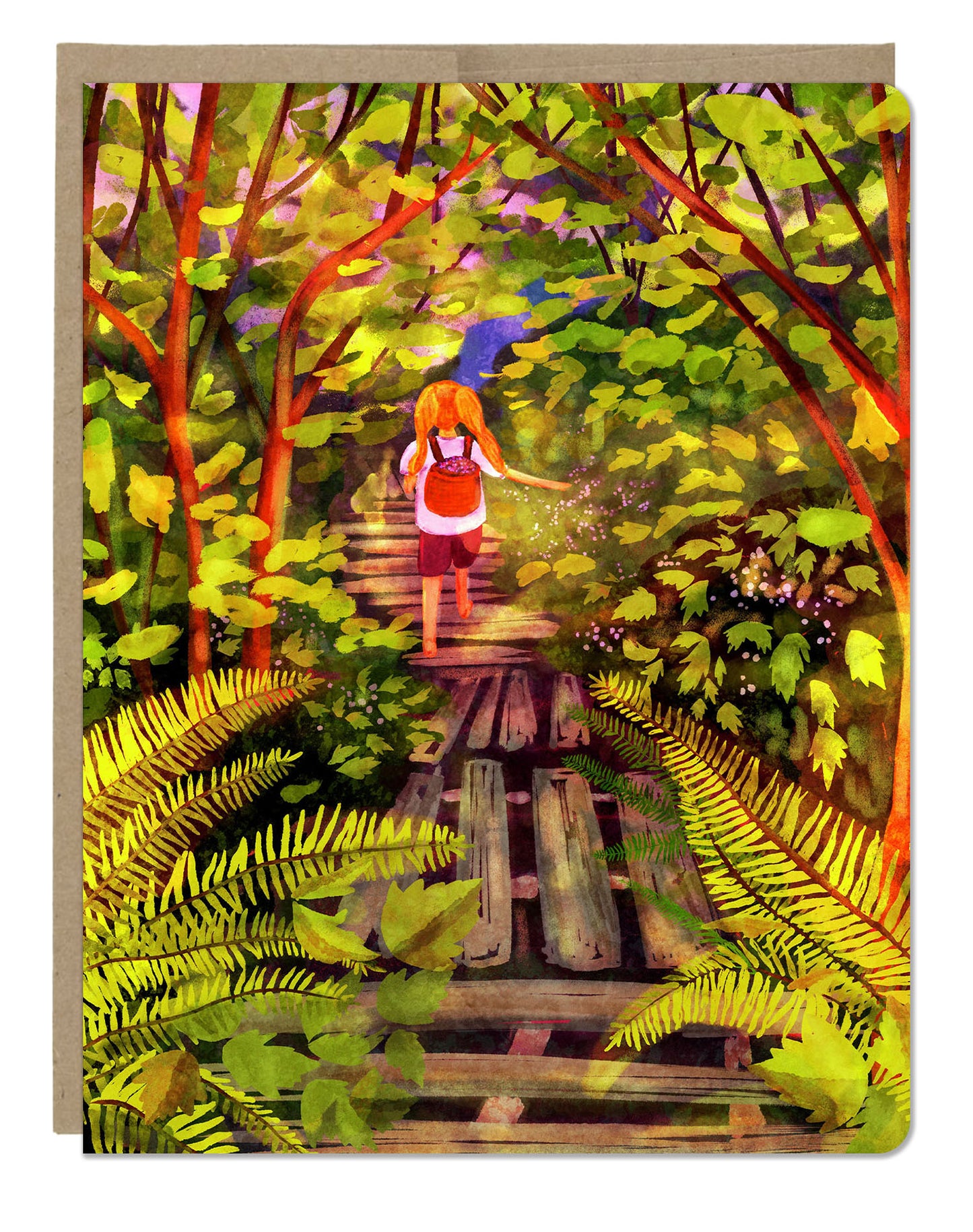 Forest School Greeting Card