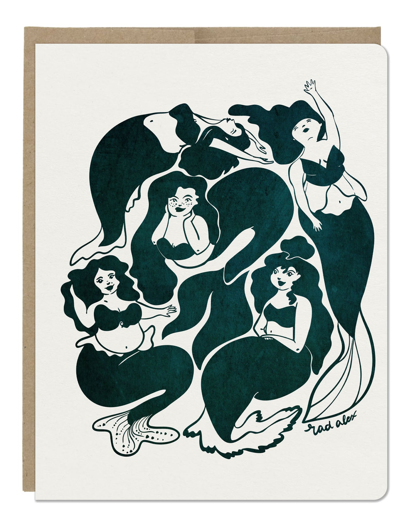Mermaids Greeting Card