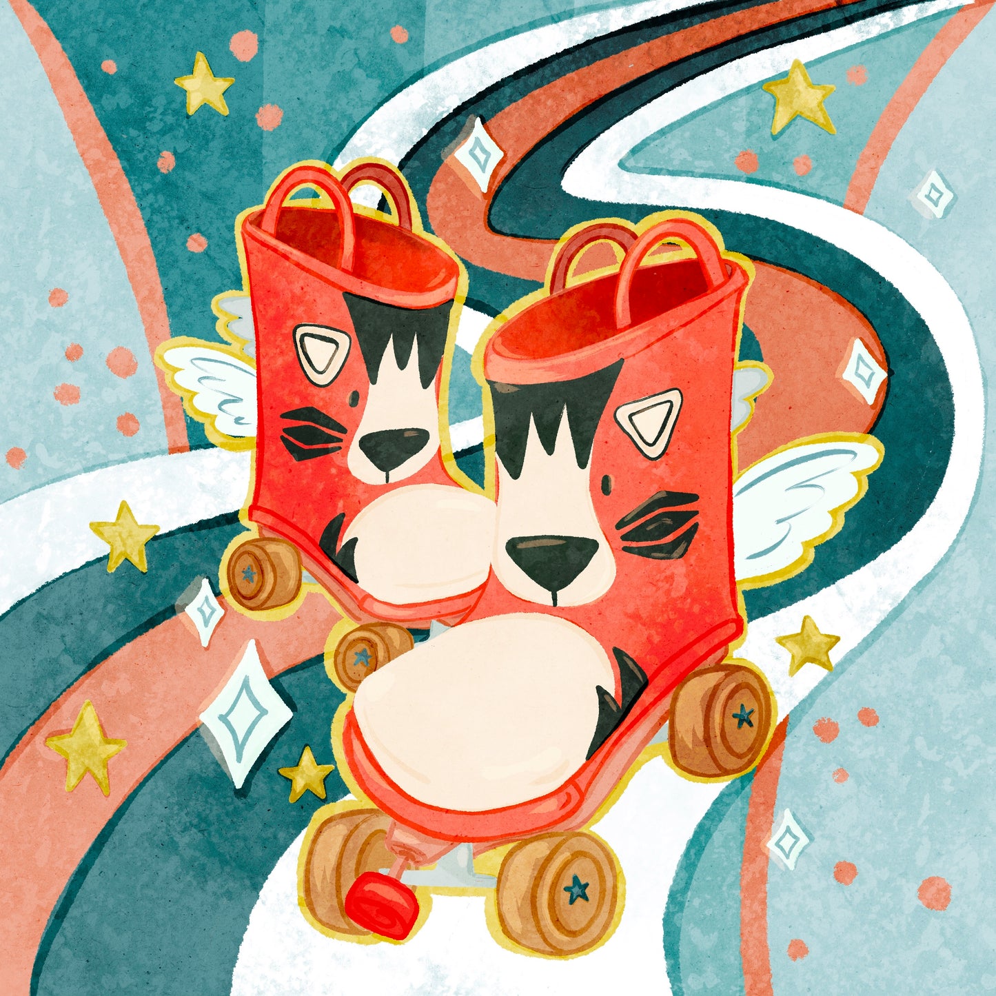 Roller Derby Rain Boots image 0