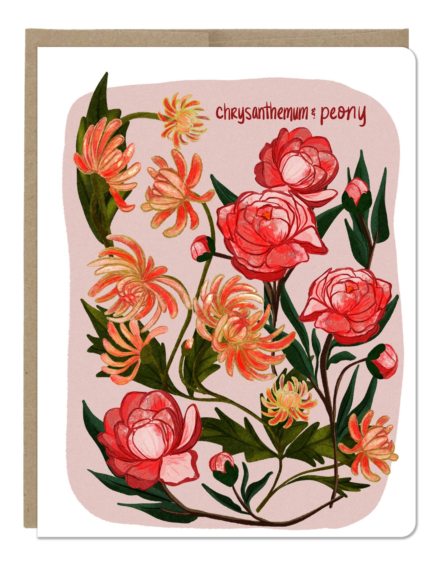 November Birth Month Flower Chrysanthemum / Peony