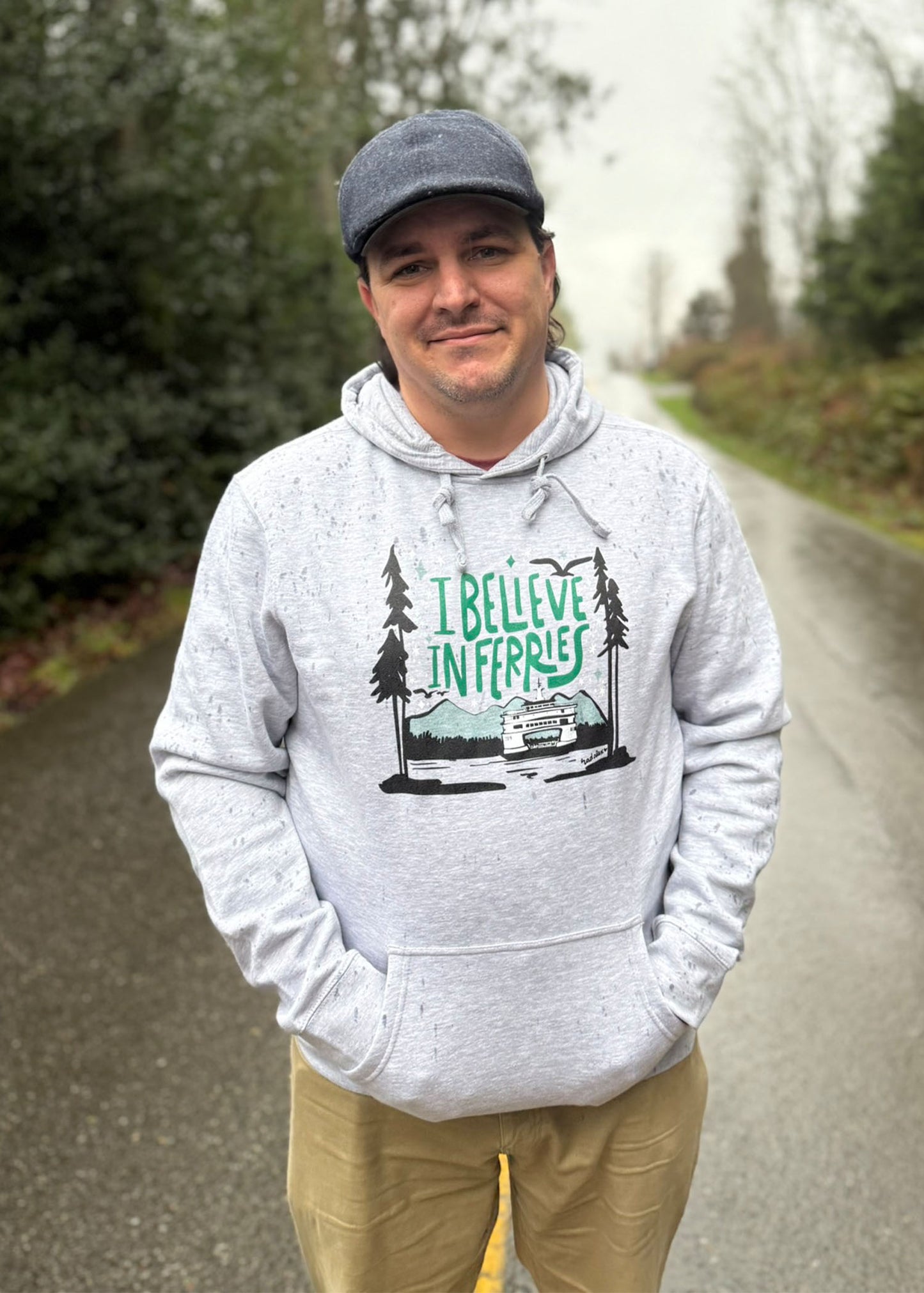 I Believe in Ferries Hoodie