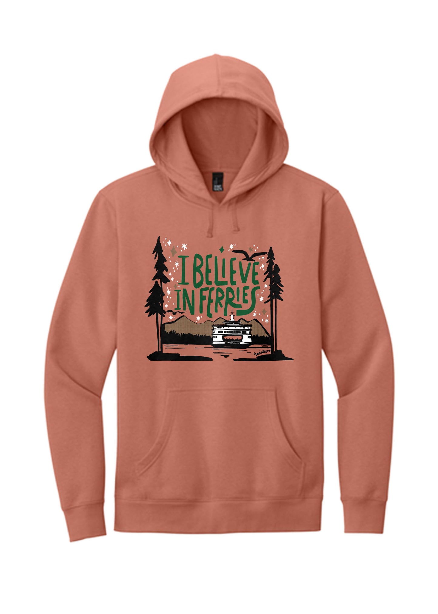 I Believe in Ferries Hoodie