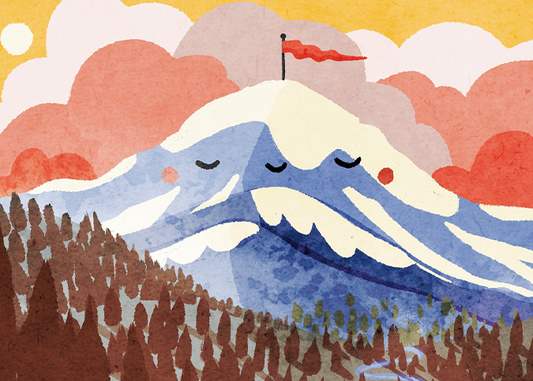 happy mountain