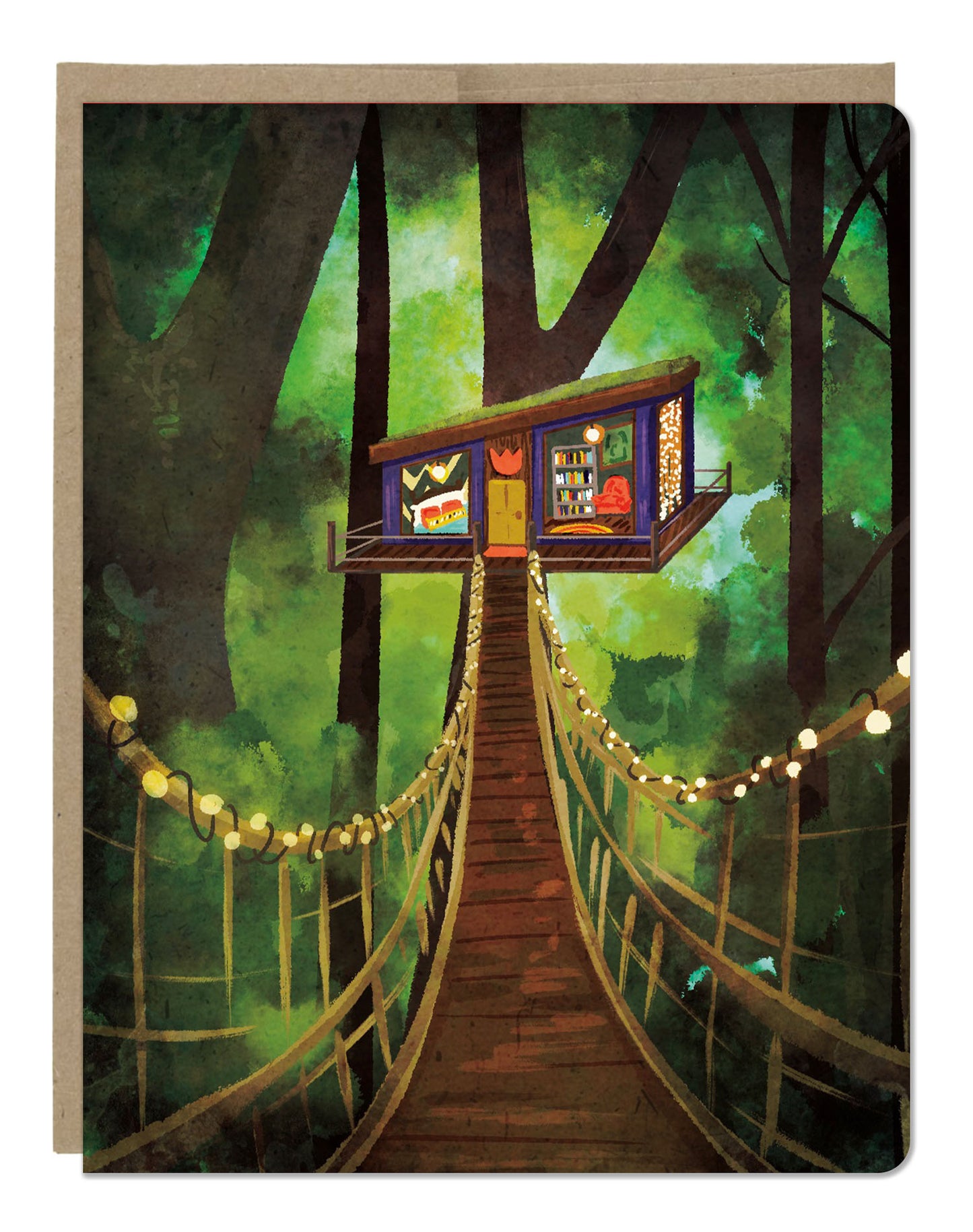 Tree House Card